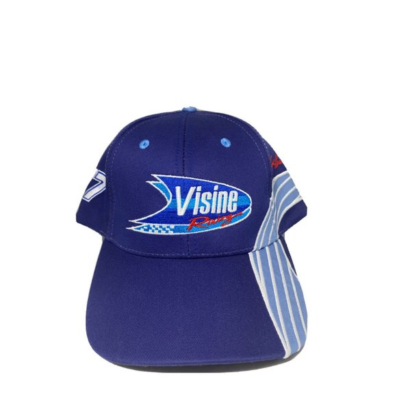 Visine Racing Matt Kenseth #17 Blue Strapback Hat - New - Picture 1 of 5